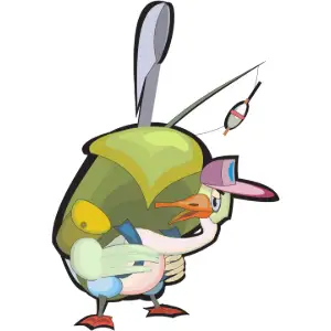 Goose Tourist Clipart