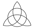Triquetra with Circle