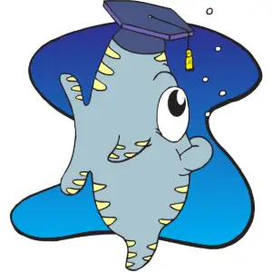 Fish Graduate Clipart