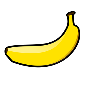 Banana clipart, cliparts of Banana free download (wmf, eps, emf, svg ...