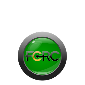 FCRC button/logo with text