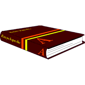 encyclopedia book clipart