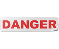 Danger label