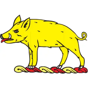 Boar Stantant Clipart