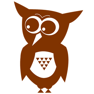Owl- one color- flat!