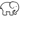 Personalized Birthday Elephant