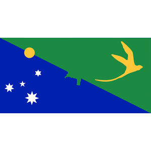 Antarctica Christmas Island flag