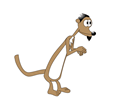 Leering Mr Weasel : Animation