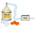 filling HPGe detector with liquid nitrogen