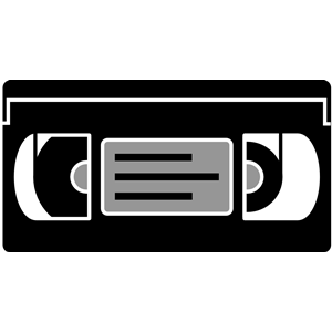 simple VHS tape clipart, cliparts of simple VHS tape free download (wmf ...
