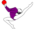 Rhythmic Gymnastics With Ball