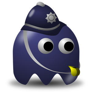 Game baddie:  Policeman