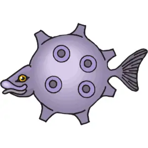 Fish Mine Clipart