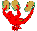 Scorpion Holding Sandwiches