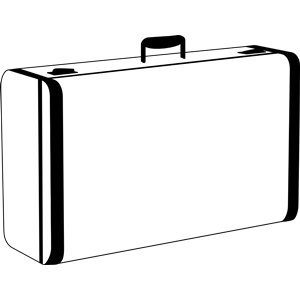 White Suitcase