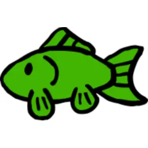 Fish green Clipart