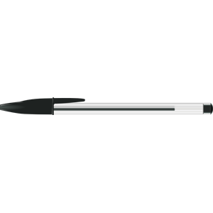 black BIC pen clipart, cliparts of black BIC pen free download (wmf ...