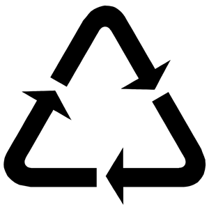 Plastic Recycles Common Symbol