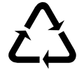 Plastic Recycles Common Symbol