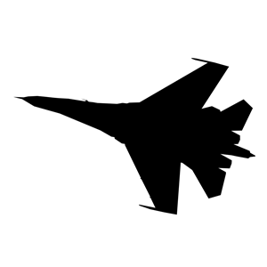 Su-27 silhouette