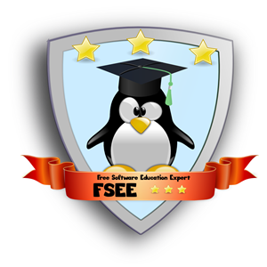 Free Software Education Expert Bagde