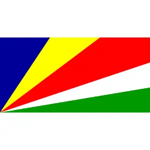 flag of Seychelles Clipart