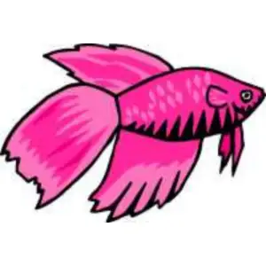 Fish pink Clipart