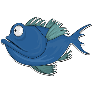 Cartoon fish 2