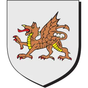 Dragon Passant Clipart