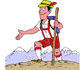 Alpine Mountain Climber