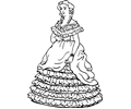 Lady in dress 6