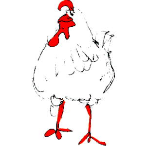 Chicken Sketch clipart, cliparts of Chicken Sketch free download (wmf ...