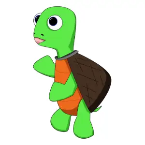 Cartoon Turtle 2 Clipart