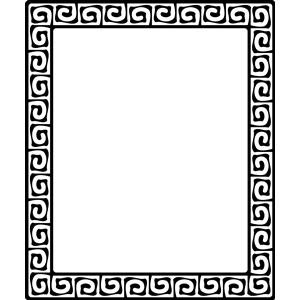 Greek key pattern 2