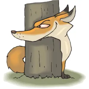 Fox Sneaky Clipart