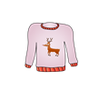 Sweater with Reindeer