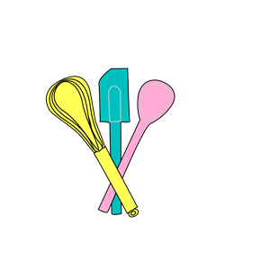 bakery utensils clipart