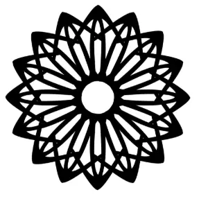 rosette 3 Clipart