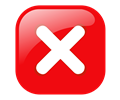 red square error warning icon