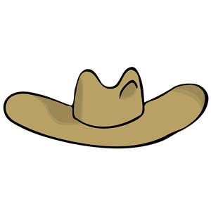 Cowboy hat clipart, cliparts of Cowboy hat free download (wmf, eps, emf ...
