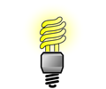 Energy Saver Lightbulb - Bright