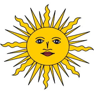 Sun in Splendour Clipart