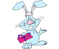 Rabbit with Gift