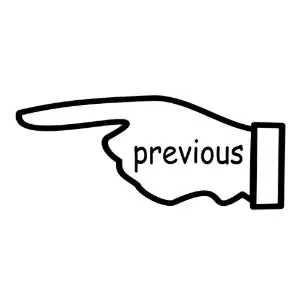 Sign-previous Clipart