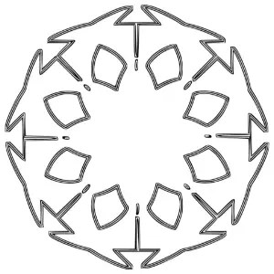 rose window 5 Clipart