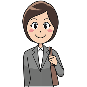 women office workers clipart