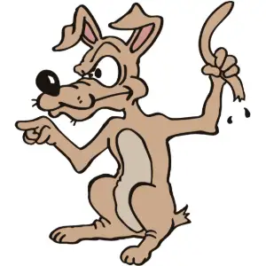 Dog Pointing Clipart