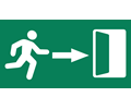 Exit sign