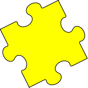 Yellow Puzzle Piece